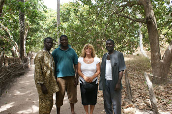 Bep met Dorpshoofd en Locodorpshoofd.